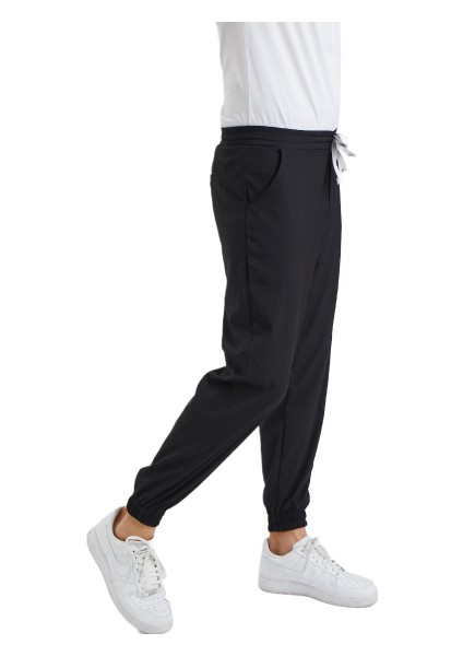 Jogger- Erkek Likralı Siyah Üniforma Pantolon fiyatları