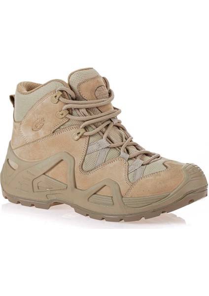 P1492NBJ Deri Su Geçirmez Tactical Bej Erkek Bot
