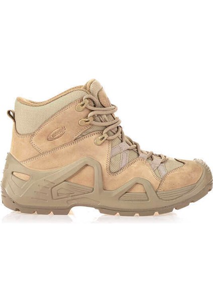 P1492NBJ Deri Su Geçirmez Tactical Bej Erkek Bot