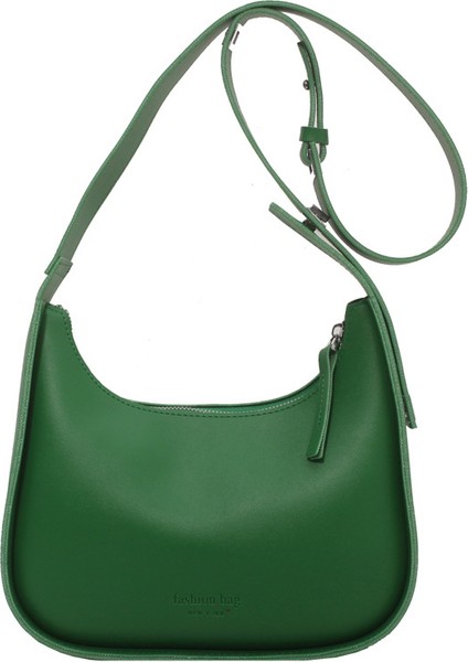 Yeni Mizaç Çanta Kadın Çantası Kore Versiyonu Basit Askılı Çanta Koltuk Altı Çantası Moda Omuzdan Askili Çanta Tote Çanta (Yurt Dışından)