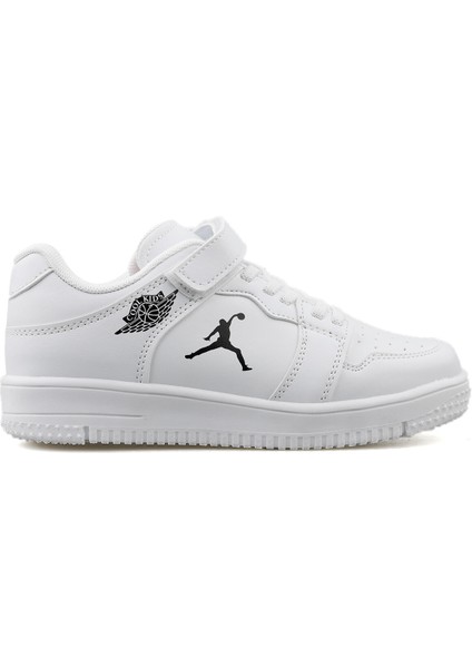 Haykat Beyaz Unisex Çocuk Günlük Sneaker Spor Ayakkabısı