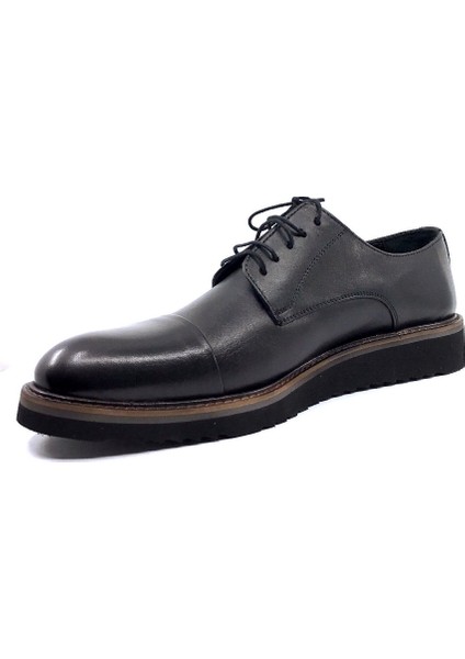2940 Siyah Eva Taban Deri Günlük Erkek Ayakkabı modelleri