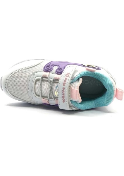 Merry Beyaz-Mor Ortapedik Sneaker Kız Çocuk Spor Ayakkabı fırsatları