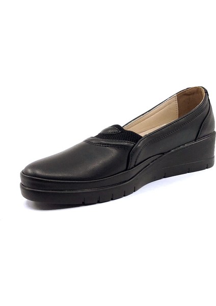 Y 502 Özel Topuk Jeli Siyah Günlük Bayan Ayakkabı modelleri