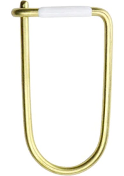 Wilson Keyring Enameled Brass- Pirinç Anahtarlık Altın-Beyaz fırsatları