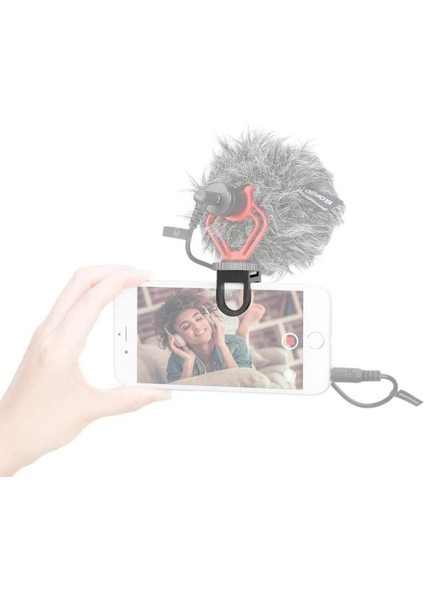 BY-C12 Telefon Mini Aksesuar Bağlantı Aparatı, Siyah modelleri