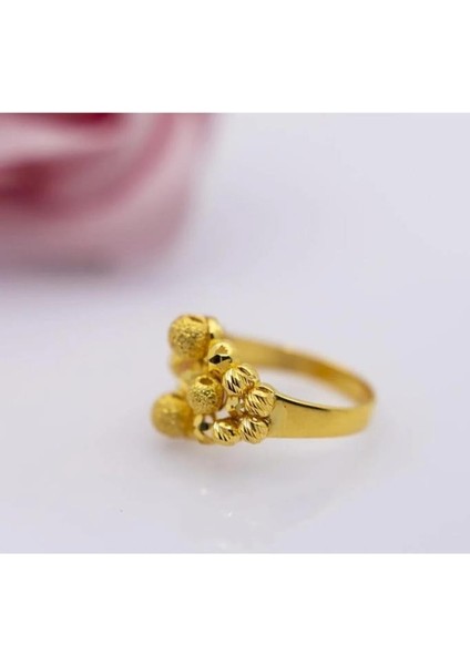 22 Ayar Altın Dorika Işlemeli Yüzük LKSYZK869 fiyatları