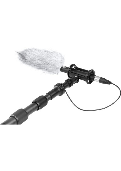 BY-PB25 Karbon Fiber Mikrofon Sopa Boom Pole indirimleri