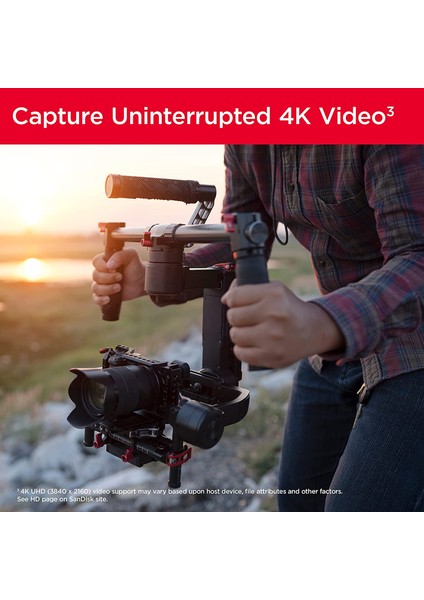 Extreme Sdxc Uhs-I Hafıza Kartı 64 GB (V30, 170 Mb/s Aktarım, U3, 4K UHD Videolar, Sandisk Quickflow Teknolojisi, Su Geçirmez, Darbeye Dayanıklı, Isıya Dayanıklı) fırsatları