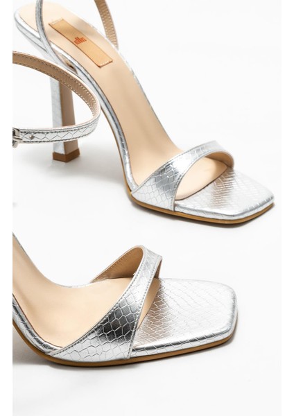 Lame Kadın Topuklu Sandalet modelleri