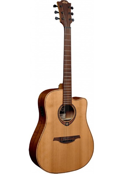 Lag Gla T170DCE Dreadnought Elektro Akustik Gitar