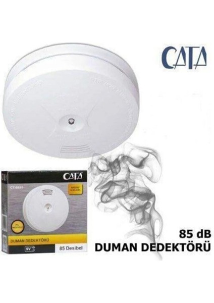 CT-9451 Pilli Duman Dedektörü