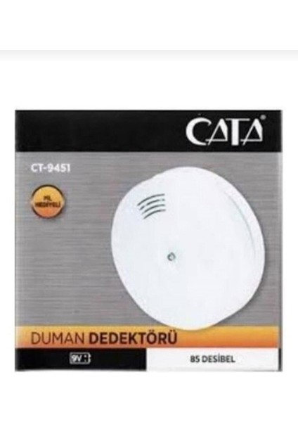 CT-9451 Pilli Duman Dedektörü