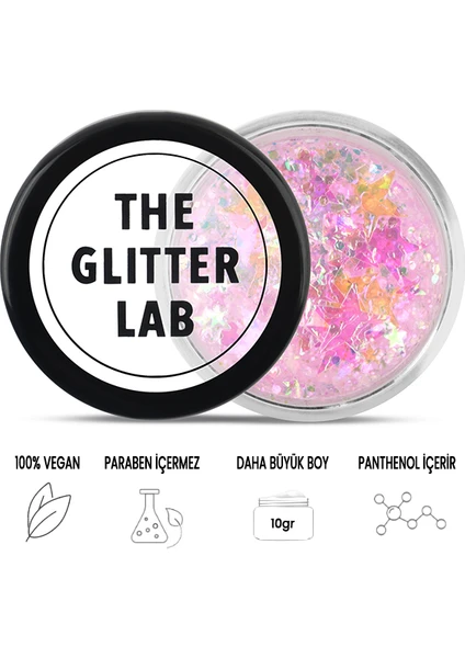 The Glitter Lab - Unicorn Disco - Jel Formlu Parlak Glitter ~10 gr