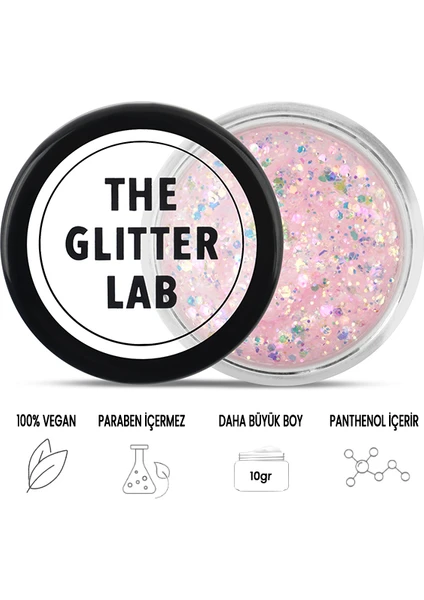 The Glitter Lab - Witch - Parlak Jel Formlu Glitter ~10 gr