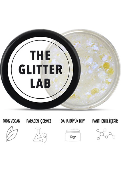 - Jel Formlu Parlak Glitter - Aura ~10 gr