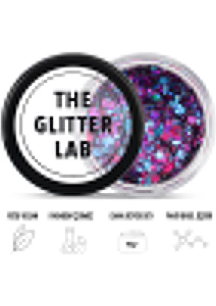 The Glitter Lab - Happiness - Jel Formlu Parlak Glitter ~10 gr