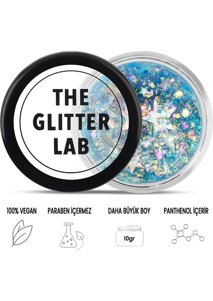 - Jel Formlu Parlak Glitter - Confetti ~10 gr