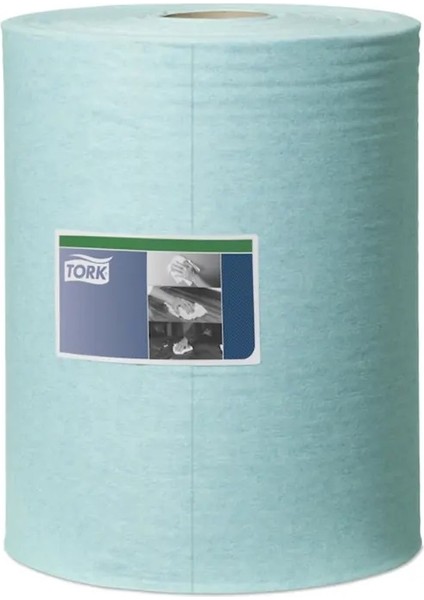 Düşük Hav Nonwoven Temizlik Bezi Rulo Turkuaz 180 Metre (190494)