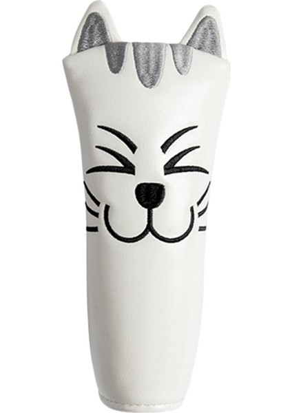 Golf Head Equipment Golf Cue Protector Mallet Putter Putter Cue Headcover Düz Beyaz (Yurt Dışından) modelleri