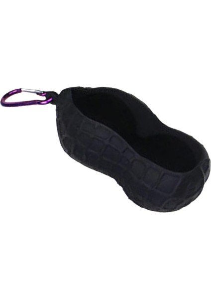 Silikon Golf Topu Tutucu Çift Delik Golf Topu Kapak Çanta Siyah Kolay Bağlanma (Yurt Dışından) indirimleri