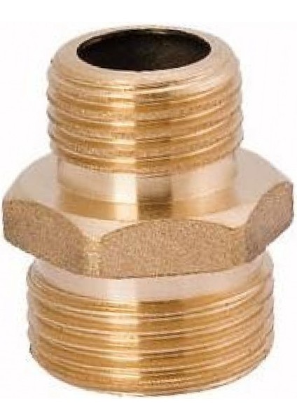 ( 50 Adet ) 1 x 3/4 Sarı Orantılı Nipel