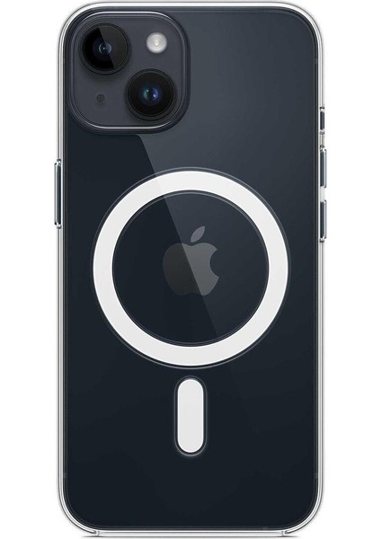 Iphone 14 Serisi Magsafe Magnetic Kılıf Şeffaf