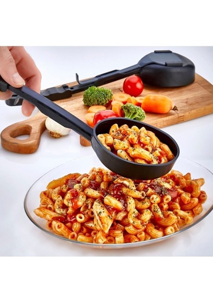 Pratik 3'ü 1 Arada Tekli Kepçe Kevgir Kaşık Seti Servis Seti 3 In 1 Set