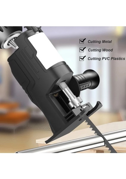 Şarjlı Vidalama Matkap Uygun Ahşap ve Metal Kesme Testere Aparatı modelleri