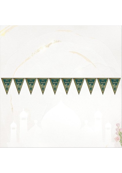 Iyi Bayramlar Zikzak Flama