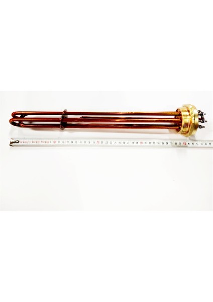 2 İnç Bakır 10KW 380V 40cm Trifaze Sanayi Isıtıcı Rezistansı modelleri