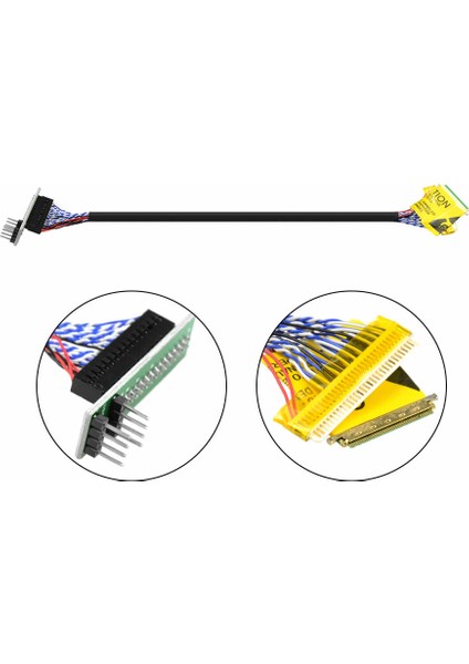 30 / 40 Pin to DIP8 Lcd Led Ekran Aparatı 2 in 1 Edid Kablo Notebook Dizüstü 24c02 Okuma Yazma