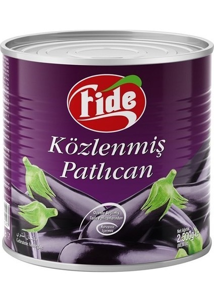 Közlenmiş Patlıcan 2500 G x 6 Adet