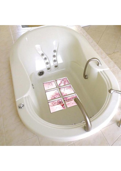 3d Banyo Kaymaz Çıkartmalar Aplikeler Küvet, Çiçek Için Çıkartma Basar (Yurt Dışından)