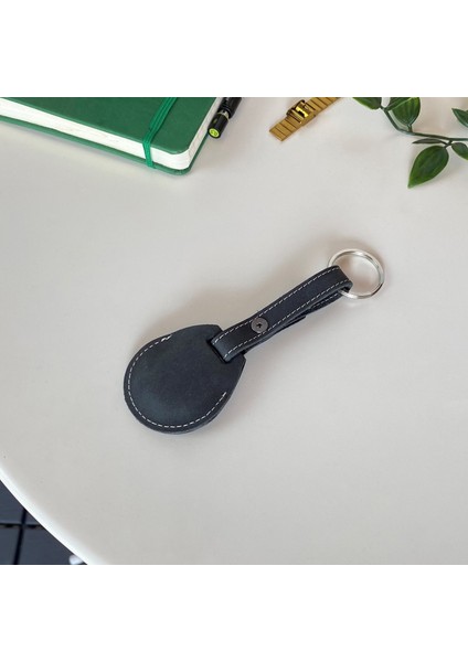 Mendoza - Hakiki Deri El Yapımı Airtag Kılıfı Anahtarlık | Taşınabilir Koruyucu Airtag Tutucu modelleri