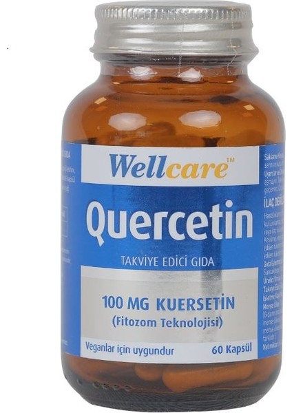 Quercetin 100 Mg 60 Kapsül