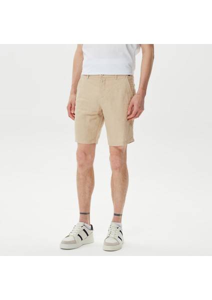 Nautıca Erkek Krem Bermuda B35214T.12X