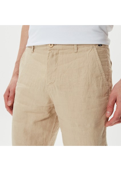 Nautıca Erkek Krem Bermuda B35214T.12X