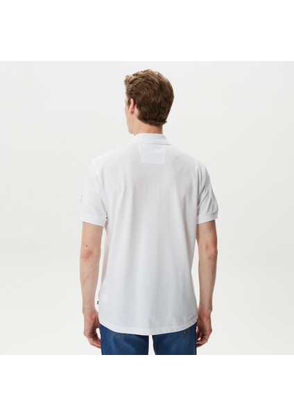 Nautıca Erkek Beyaz Classic Fıt Kısa Kollu Polo K35510T.1BW fiyatları