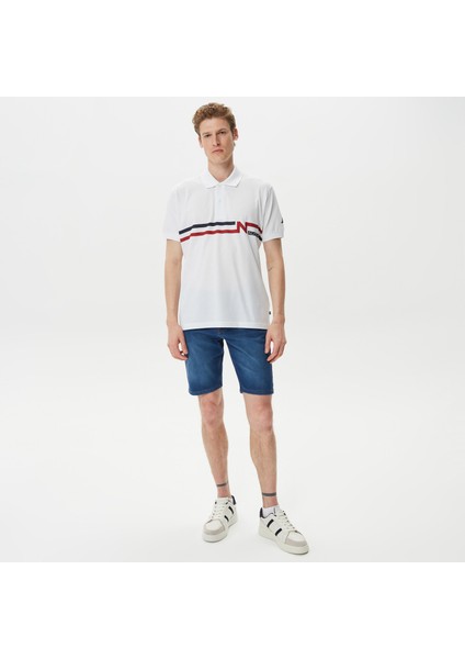 Nautıca Erkek Beyaz Classic Fıt Kısa Kollu Polo K35510T.1BW modelleri