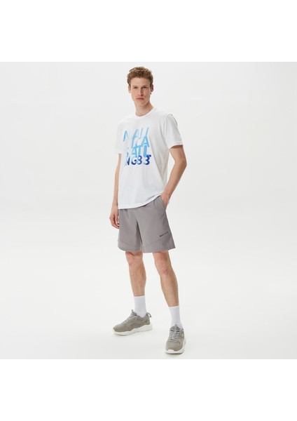 Nautıca Erkek Gri Renk Bloklu Şort K35321T.0HF