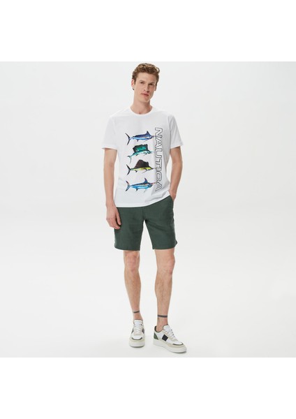 Nautıca Erkek Yeşil Bermuda B35214T.3FK