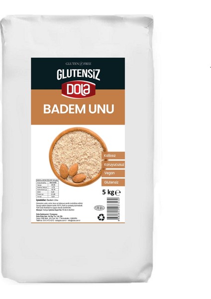 Glutensiz Badem Unu 5 kg