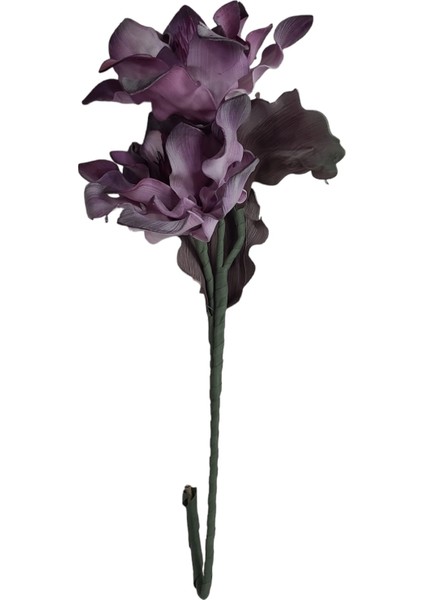 Lmdr Samanyolu Çiçeği Pembe Mor 93CM Kıvrılabilir Dekoratif Yapay Çiçek (1 Dal)