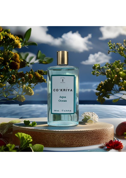 Aqua 200 ml 80 Derece Kolonya