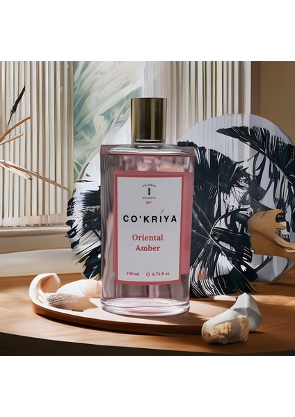 Oriental Amber 200 ml 80 Derece Kolonya