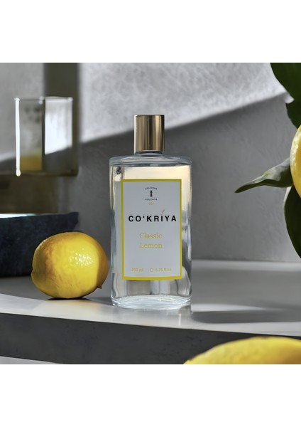 Limon ve Oriental Amber Kolonyası 2'li 200 ml ve 200 ml