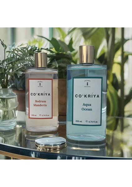 Bodrum Mandalina ve Aqua Okyanus Kolonyası 2'li 200 ml ve 200 ml
