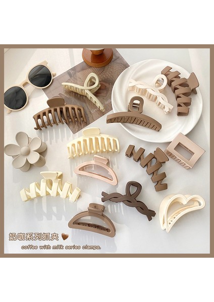 Şık Arka Kafa Tutma Klipsi Saç Süsü - Beyaz (Yurt Dışından) fiyatları