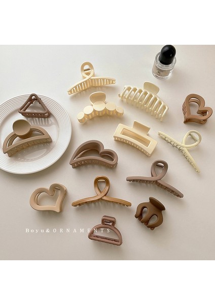 Şık Arka Kafa Tutma Klipsi Saç Süsü - Beyaz (Yurt Dışından) modelleri